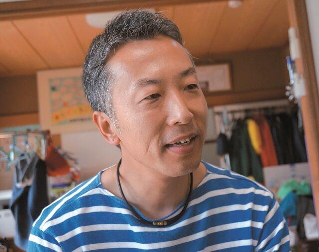 写真1:NPO町田市つながりの開を運営する前田隆行理事長の写真。