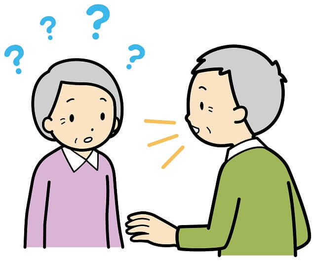 写真2:構音障害をあらわすイラスト