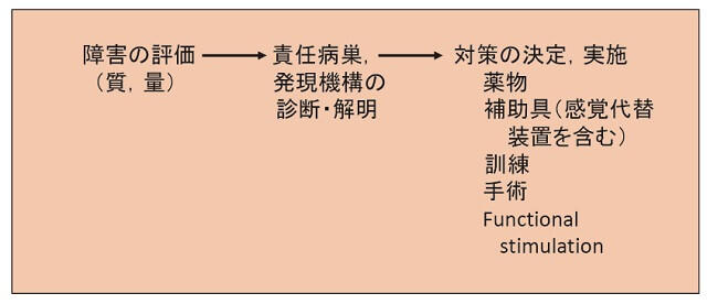 図10：機能回復神経学の手続き方法を示す図。