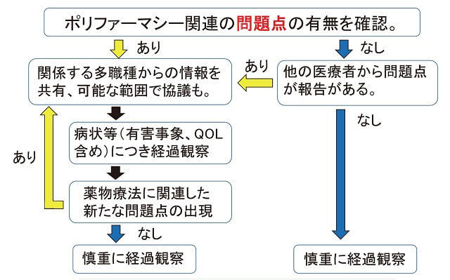 図2：処方見直しのプロセス2を表す図。