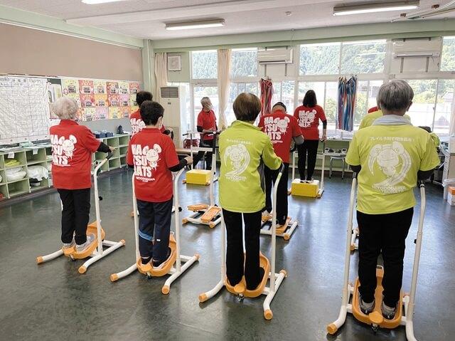 写真1、高知県仁淀川町「ハツラッツ」活動を表す写真。