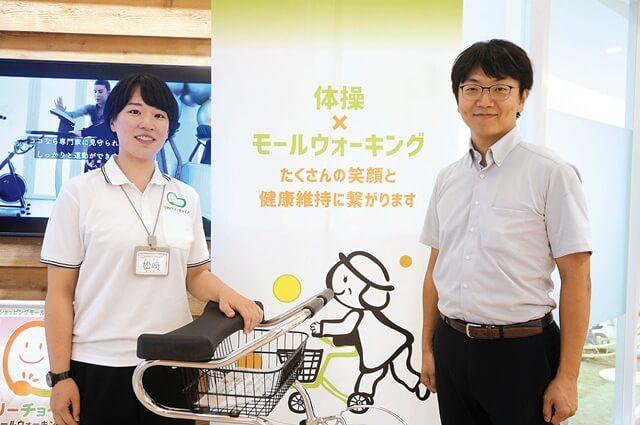 リカバリータイムズ代表取締役のいしだてるきさんとリカバリーチョイス管理者のまつざきなつみさんの写真。