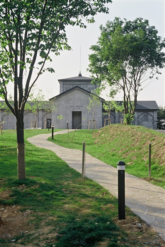 写真5：長野県上田市にある戦没画学生慰霊美術館「無言館」の写真。