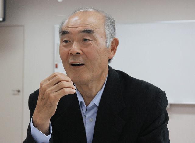 写真4:七尾市臨時職員の細谷平内次郎氏の写真。金沢大学と中島町の橋渡し役として、地域の高齢者に対し健診を広めるPR活動を積極的に行った。