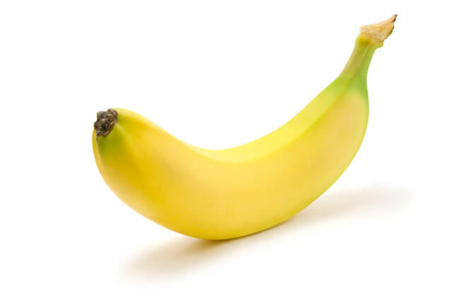 果物の摂取目安量の1つ(SV)のバナナ1本。