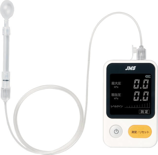 図1、JMS舌圧測定器（株式会社ジェイ・エム・エス）の画像。