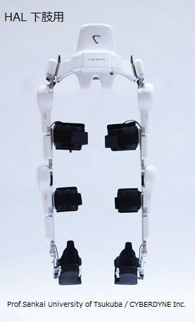 写真1：HAL®(Hybrid Assistive Limb® )下肢用