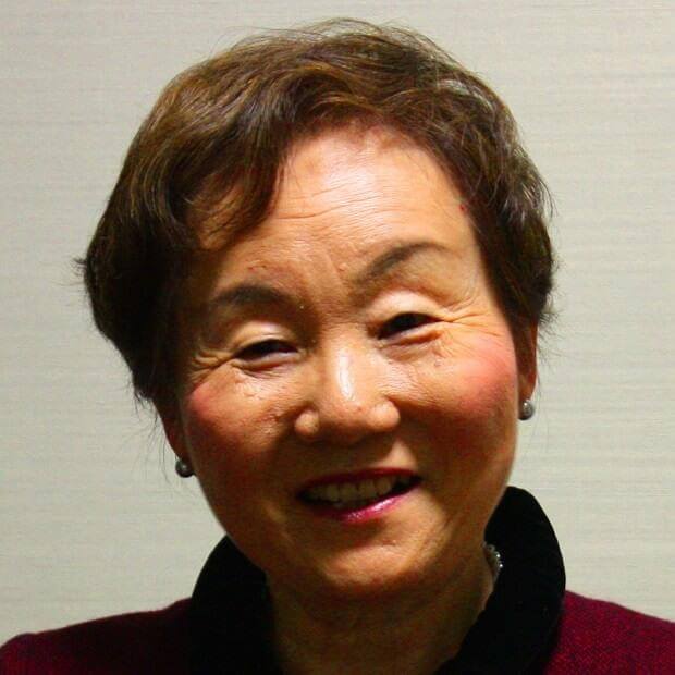 写真:対談者秋山弘子氏