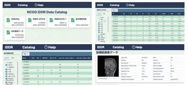 iDDRの運用時をイメージしたインターフェイスのプロトタイプを表した図